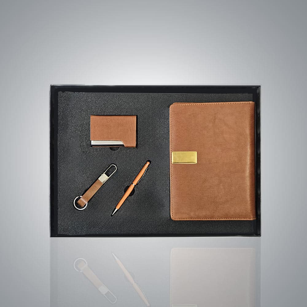 ست هدیه تبلیغاتی مدیریتی 4تیکه سپهران کد 1713/1