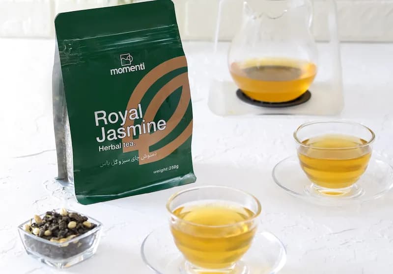 دمنوش رویال جاسمین مومنتی 250 گرمی