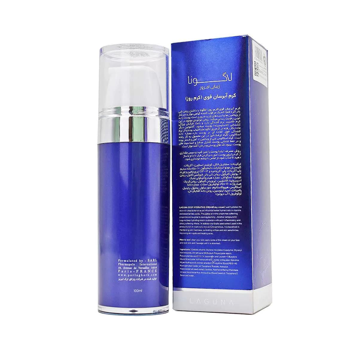 کرم آبرسان قوی روز لاگونا 100 میل ـ Laguna Hydrating Day Cream ـ لاگونا — تصویر ۲