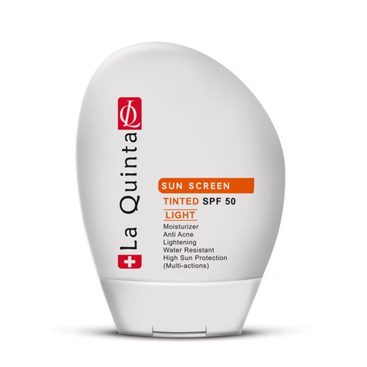ضد آفتاب فاقد چربی رنگ روشن لاکویینتا ـ La Quinta natural beige sunscreen ـ لاکوئینتا
