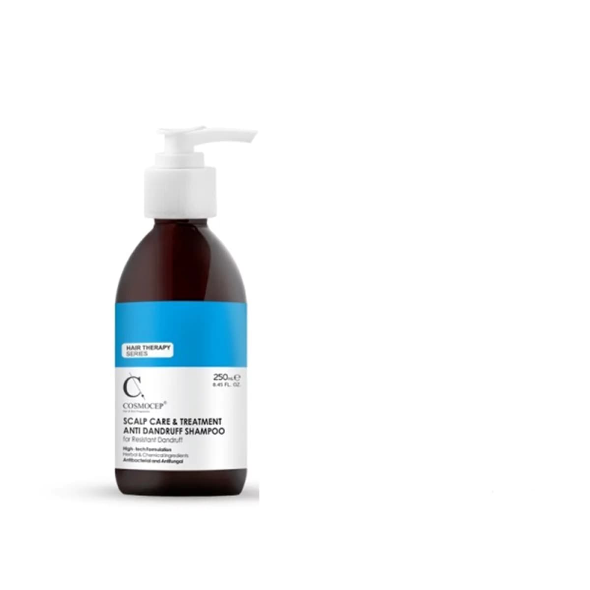 لوسیون تقویت کننده و ضد شوره کازموسپ_ Cosmocep Anti Dandruff And Seborrheic Dermatitis Lotion_ کازموسپ — تصویر ۳