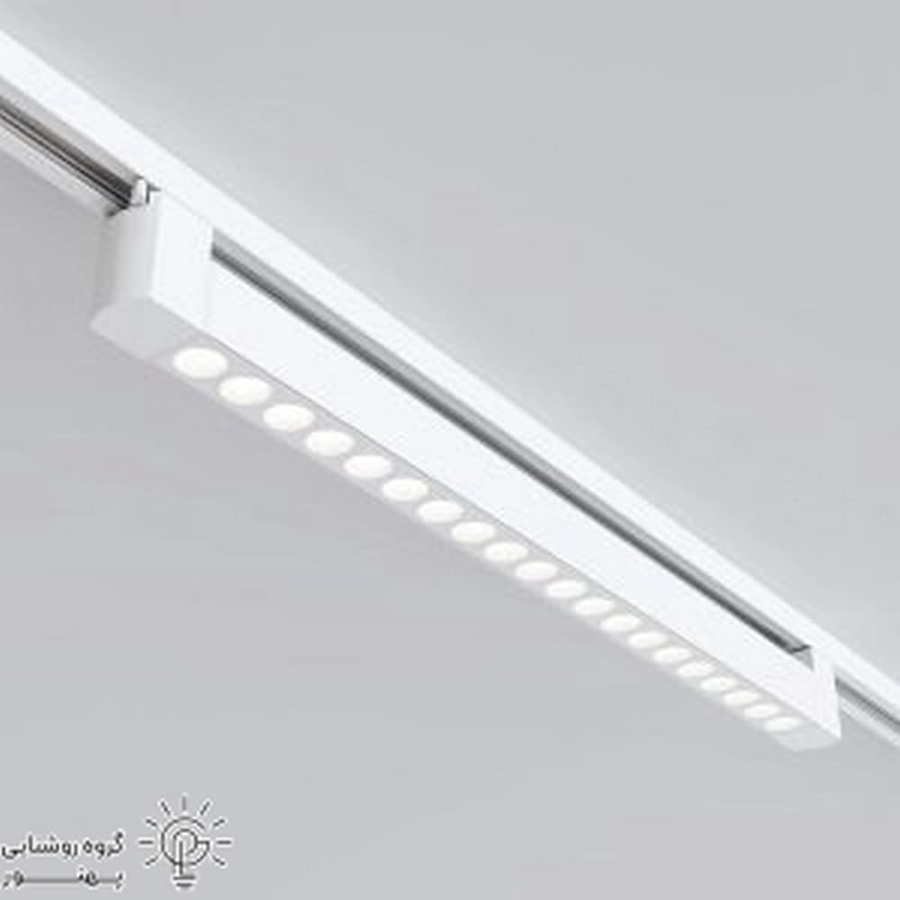 چراغ ریلی طرح مگنتی خطی موضعی 40وات LED متحرک کد727 — تصویر ۳