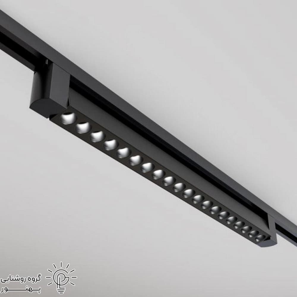 چراغ ریلی طرح مگنتی خطی موضعی 40وات LED متحرک کد727