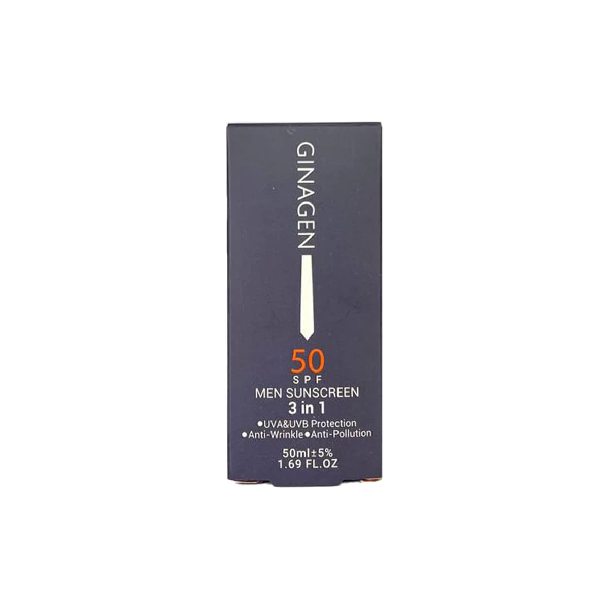 کرم ضد آفتاب 3 در 1 آقایان ژیناژن با SPF50 ـ SPF50+ Men 3IN1 Sunscreen Cream ـ ژیناژن