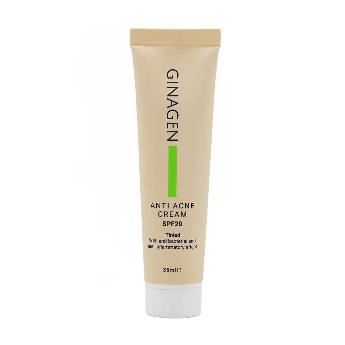 کرم ضد جوش رنگی ژیناژن 35 میلی لیتری ـ Ginagen Tinted Anti Acne Cream ـ ژیناژن — تصویر ۴