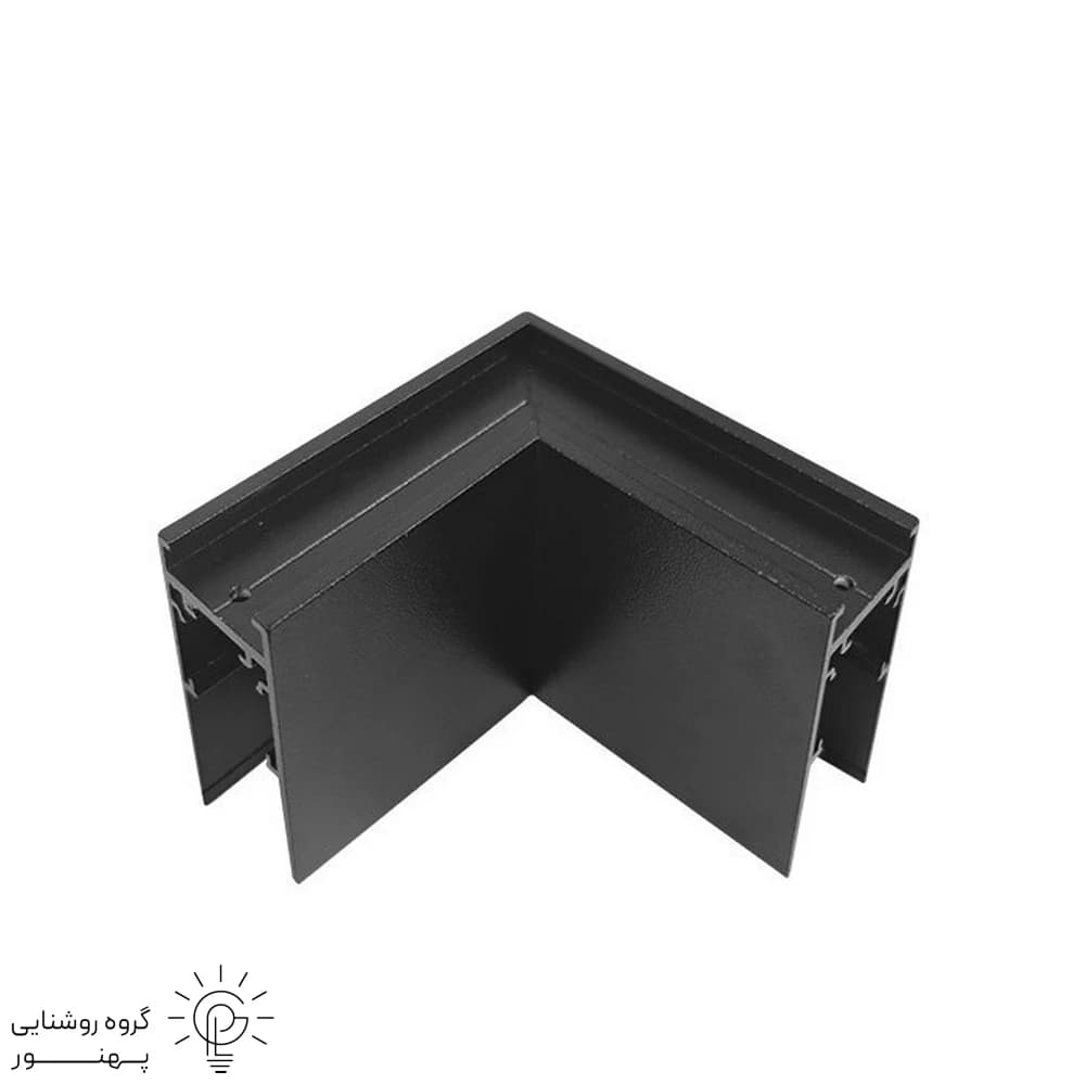 رابط سقف به سقف 90 درجه ریل مگنتی روكار کد 2534 — تصویر ۳
