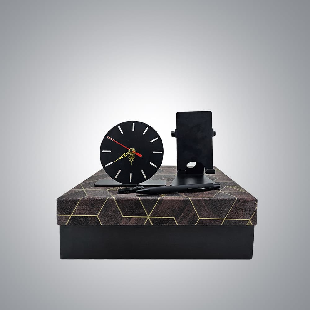 ست مدیریتی رومیزی فلزی 4تیکه سپهران کد 1684 — تصویر ۳