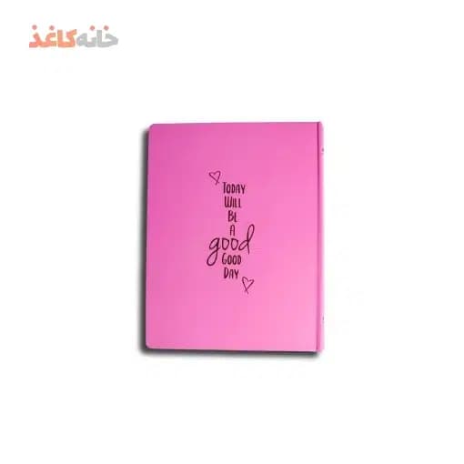 کلاسور 100برگ پاستیلی سویل رنگ صورتی