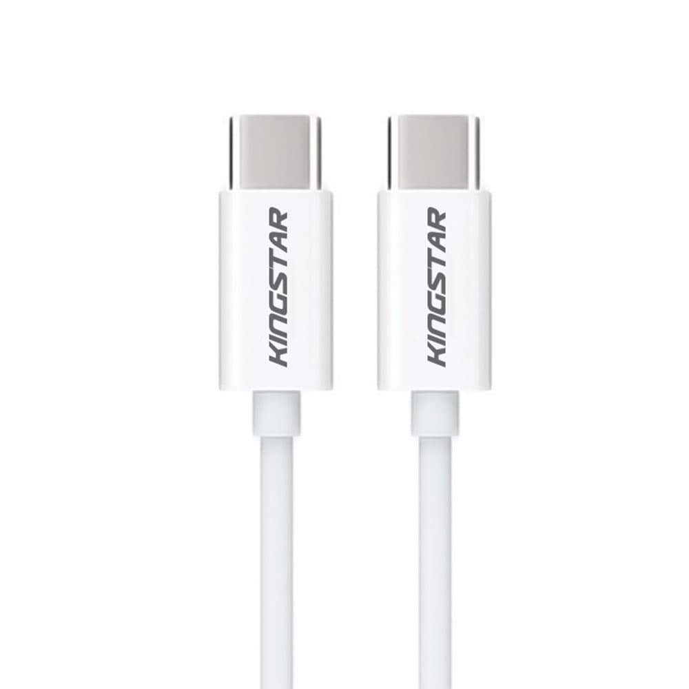 کابل شارژ کینگ استار Type-C به Type-C مدل K251c (1.1 متری / 3A)