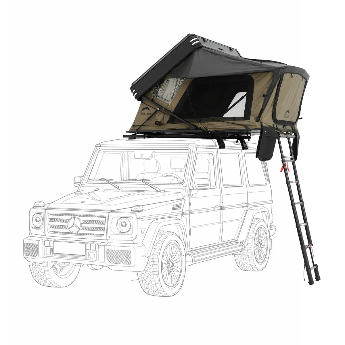 چادر سقفی آفرود Wild Land مدل Neo Frontier