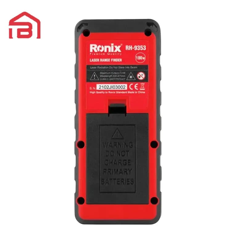 متر لیزری 100 متری رونیکس RH-9353G | لیزر سبز — تصویر ۱۰