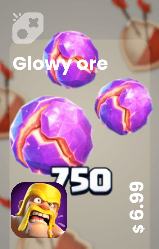 Glowy ore