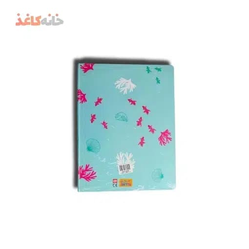 کلاسور 100 برگ قفل فلزی سویل طرح دختر پری دریایی — تصویر ۳