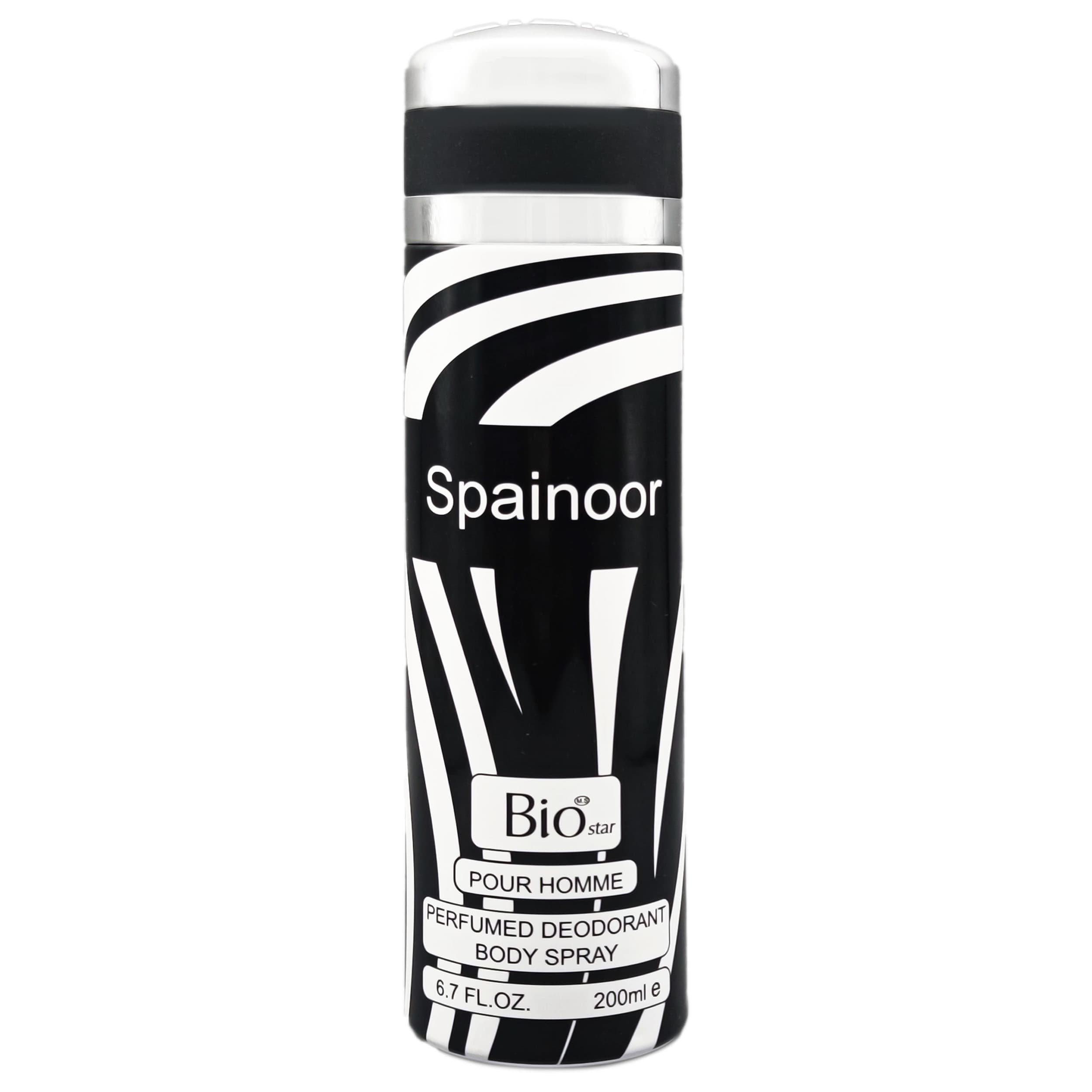 اسپری بدن مردانه بیو استار مدل Spainoor حجم 200 میلی لیتر
