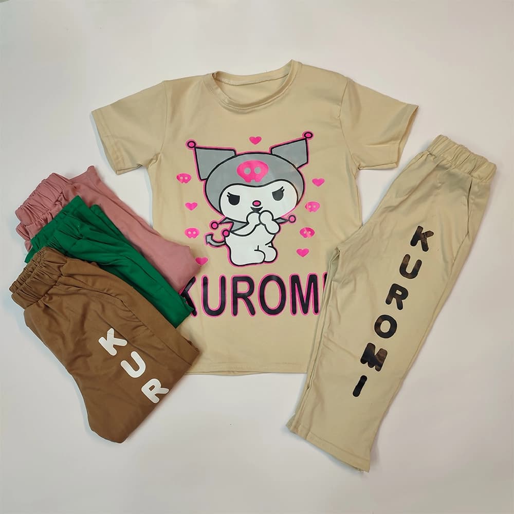 تیشرت شلوارک کرومی kuromi One