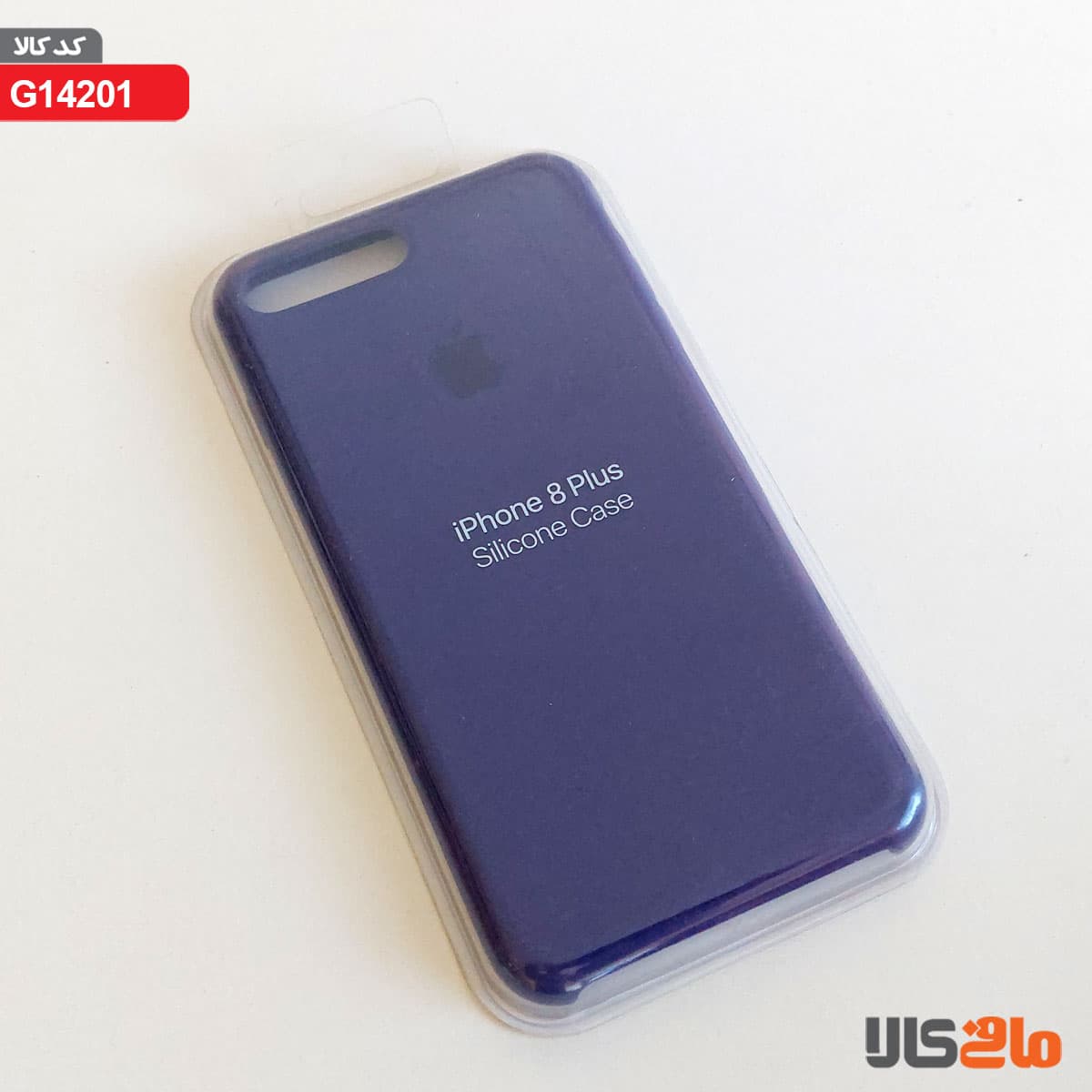 کاور سیلیکونی برای گوشی موبایل اپل مدل iphone 8 plus(بنفش) — تصویر ۲
