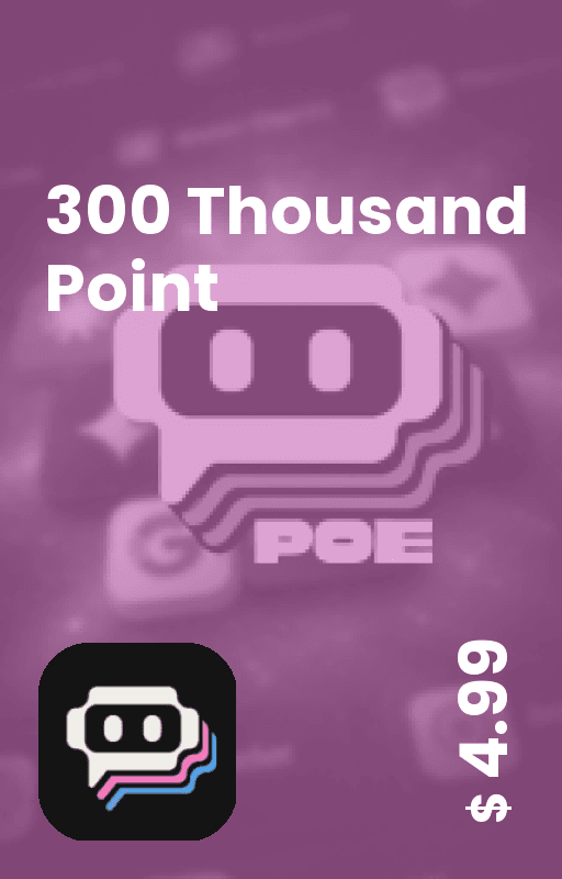 Poe 300 Thousand Point / Monthly