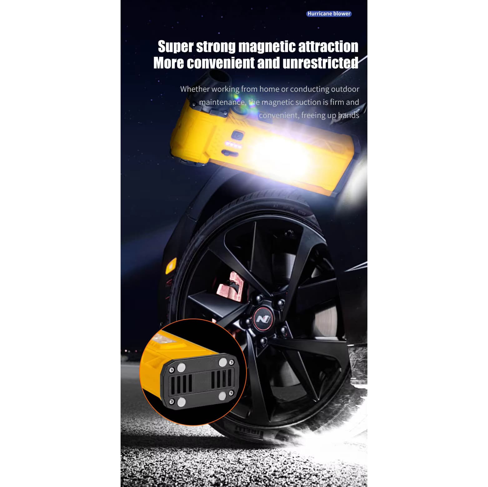 جت فن شارژی Violent Fan مدل F021 — تصویر ۶