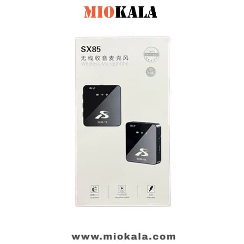 میکروفون بیسیم SX85 تک کاربره مناسب ios