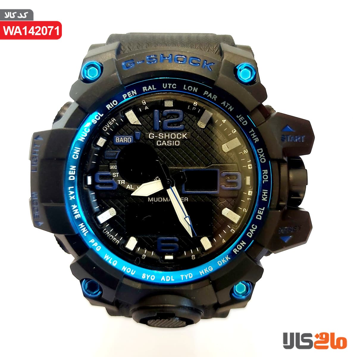 ساعت کاسیو CASIO (G-SHOCK) مردانه عقربه ای و دیجیتال – دوزمانه — تصویر ۳