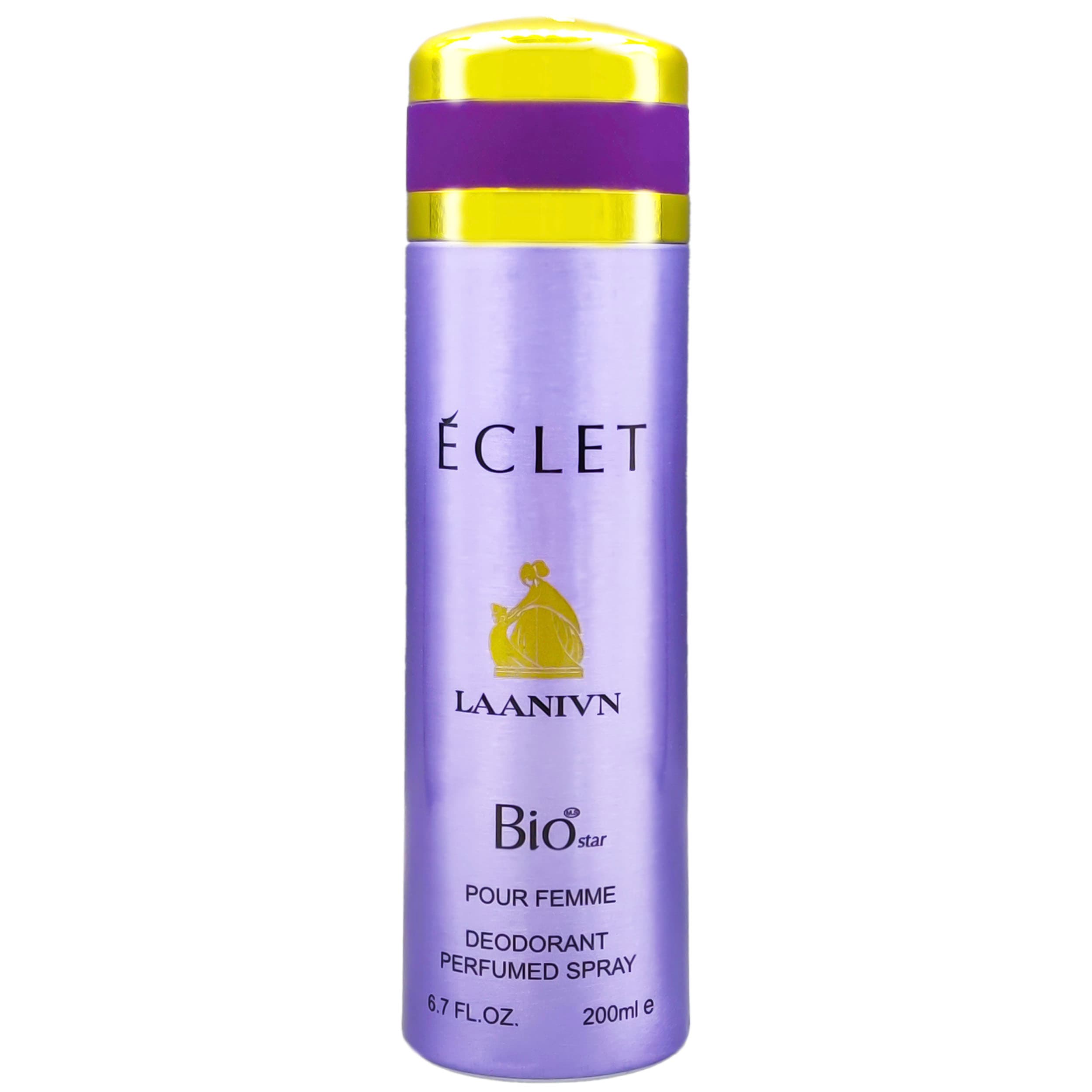 اسپری بدن زنانه بیو استار مدل ECLET حجم 200 میلی لیتر
