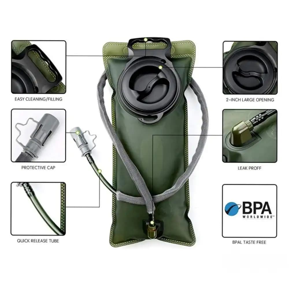 کوله کمل بک دار تاکتیکال 15لیتر 5.11 Military Camelback — تصویر ۶