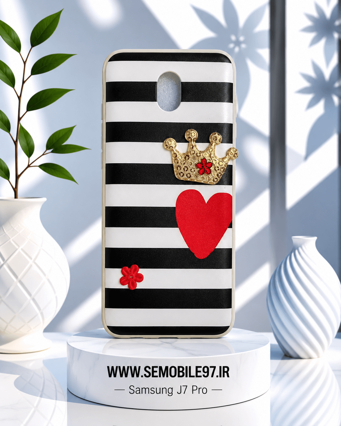 قاب گوشی Galexy J7 Pro سامسونگ مدل قلب
