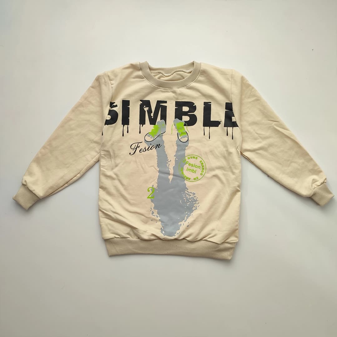 بلوز تک پسرانه مدل simble — تصویر ۴