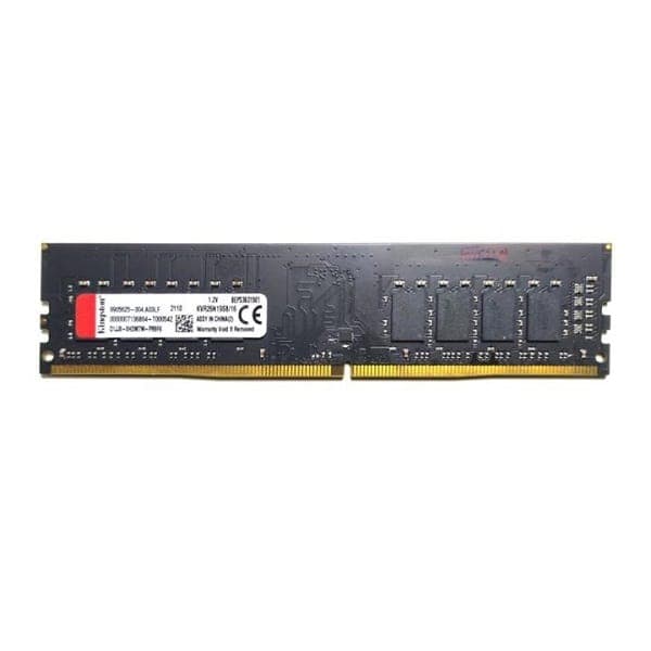 رم دسکتاپ DDR4 تک کاناله 2400 مگاهرتز کینگستون مدل KVR24N17D8/16-SP ظرفیت 16 گیگابایت
