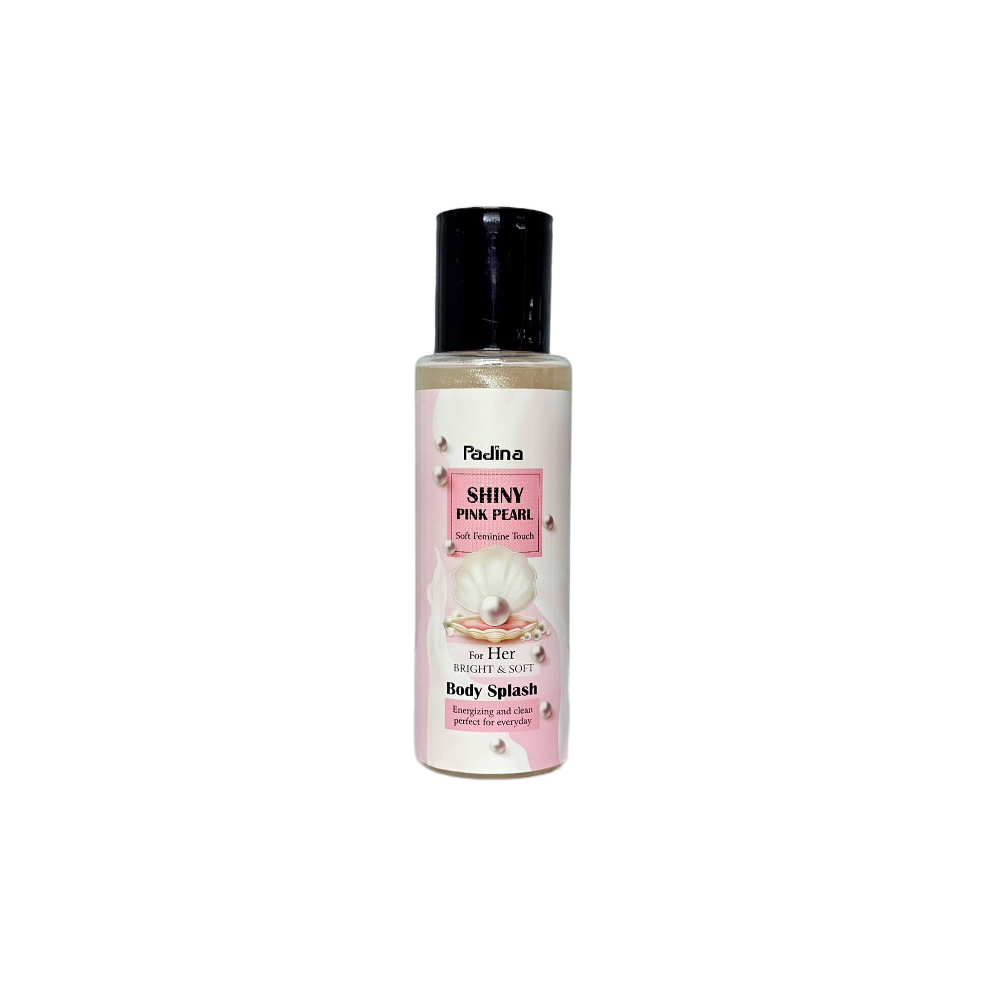 بادی اسپلش براق کننده بدن پادینا رایحه Shiny Pink Pearl حجم 240 میل