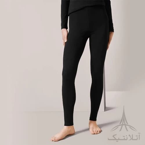 لگینگ زنانه ترمو (حرارتی) پشم مرینو بیس لایر اسمارا Esmara آلمان مشکی
