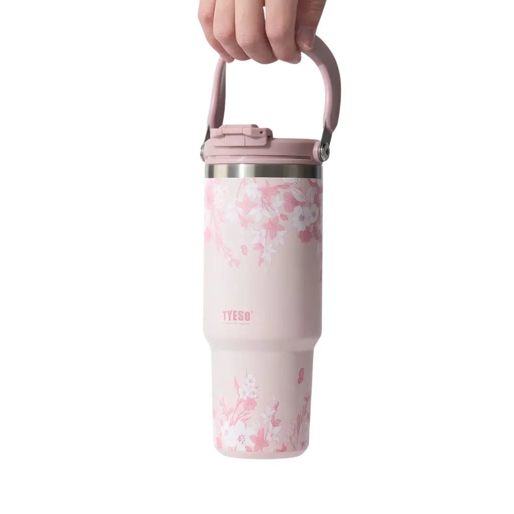 تراول ماگ دو حالته تایسو طرح گلدار 900Ml — تصویر ۶