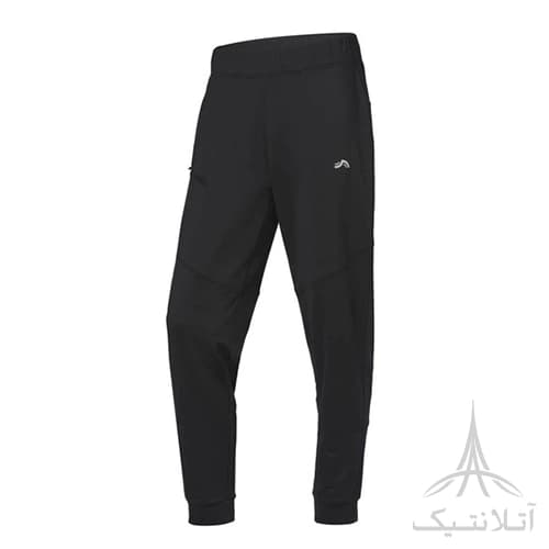 شلوار اسلش ورزشی اورجینال مردانه کریویت CRIVIT مشکی Long Training Trousers کمر کشی و بند دار