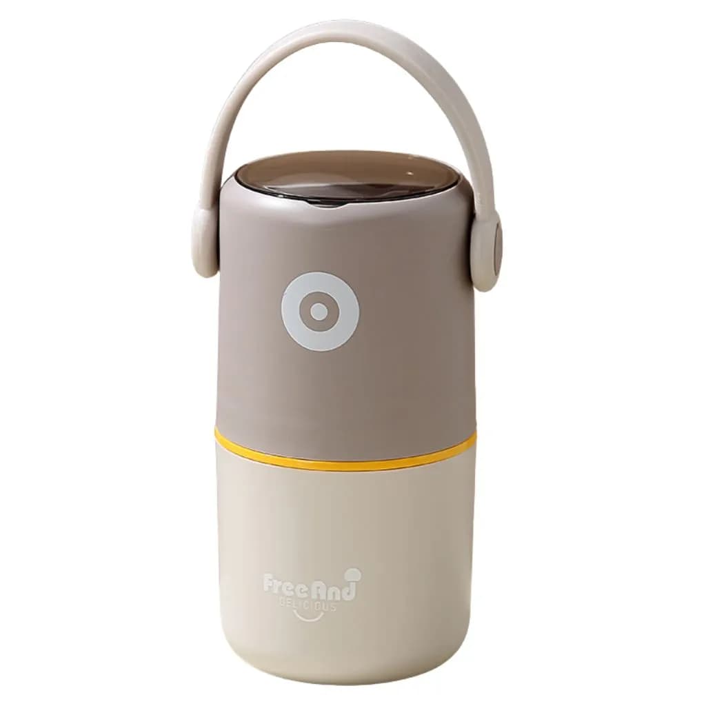 ظرف غذا استیل 304 دوطبقه ضد نشت 820ml