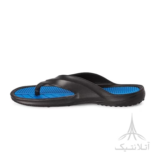 اسلیپر صندل انگشتی اورجینال برند جورج آلمان George Men’s Sean Flip Flops مشکی آبی — تصویر ۵