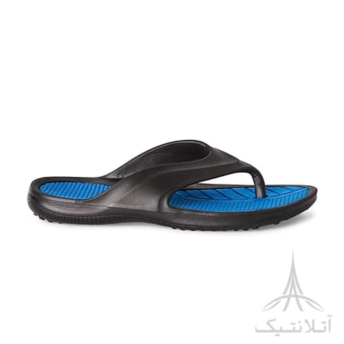 اسلیپر صندل انگشتی اورجینال برند جورج آلمان George Men’s Sean Flip Flops مشکی آبی — تصویر ۳