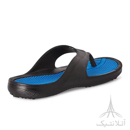 اسلیپر صندل انگشتی اورجینال برند جورج آلمان George Men’s Sean Flip Flops مشکی آبی — تصویر ۴