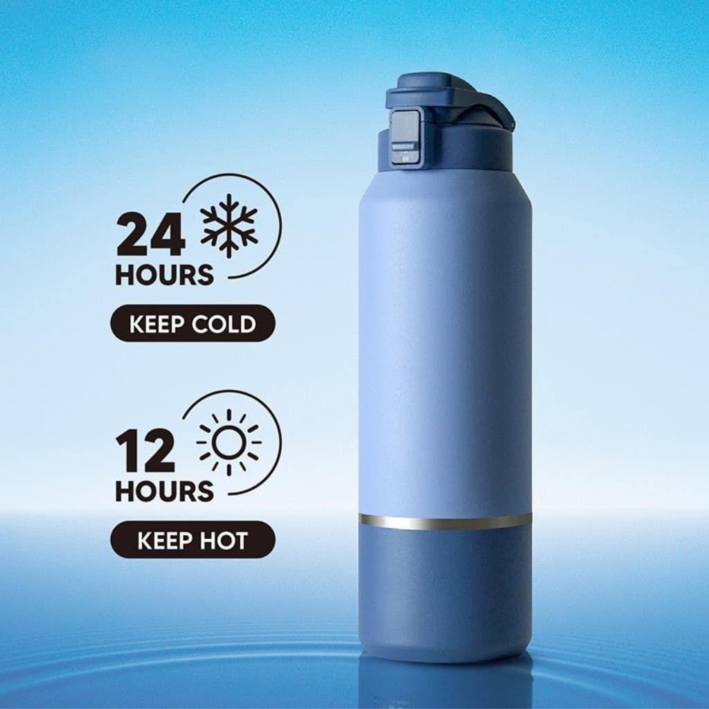 فلاسک استیل برند TYESO قفل دار 1200ml — تصویر ۴