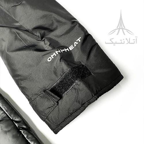 کاپشن وارداتی کلمبیا Columbia دارای تکنولوژی آمنی هیت (Omni-Heat) کلاه دار تراکم پر 650 زرشکی — تصویر ۷