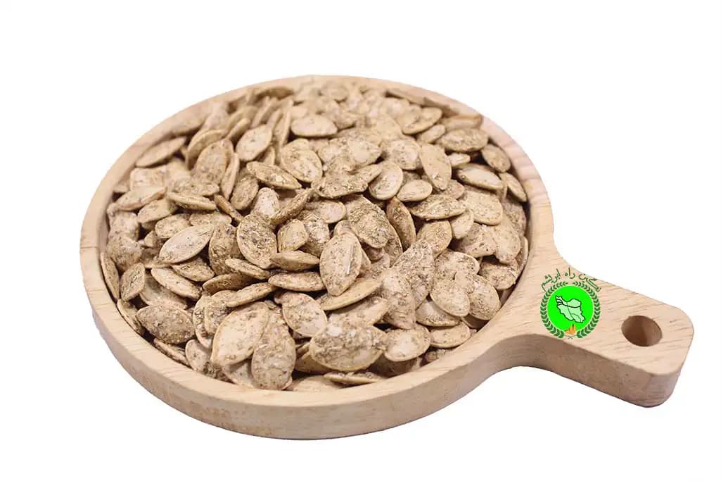 تخمه کدو گوشتی با طعم سس رنچ