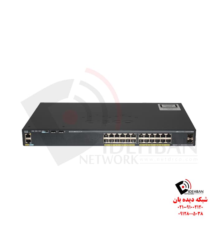 سوئیچ WS-C2960X-24TS-LL سیسکو — تصویر ۳