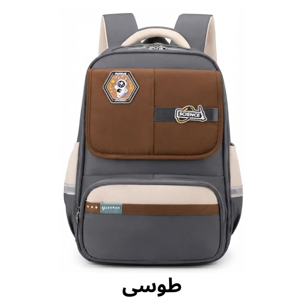 کیف مدرسه پسرانه جادار طرح فضانورد