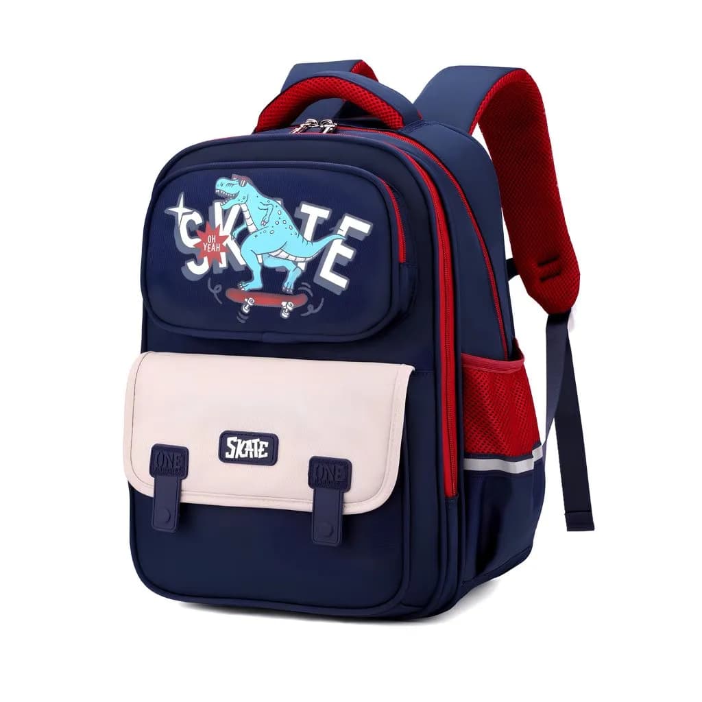 کیف مدرسه پسرانه طرح دایناسور مدل Skate