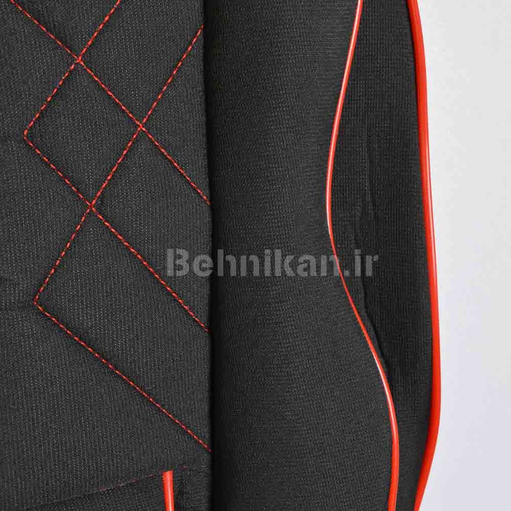 روکش صندلی پارچه تیار طرح Design برند رایکو مناسب سمند قدیم (95 و پایین تر) کد 37954 — تصویر ۳