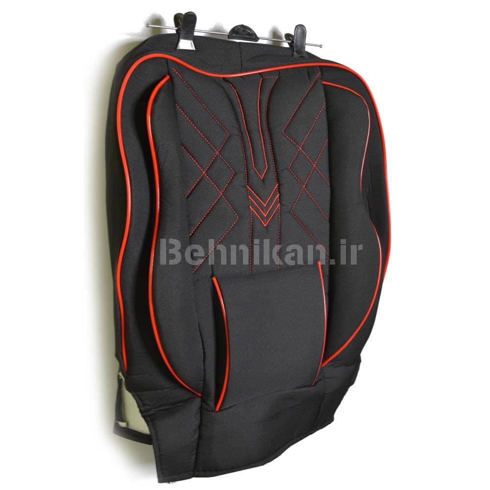 روکش صندلی پارچه تیار طرح Design برند رایکو مناسب سمند قدیم (95 و پایین تر) کد 37954