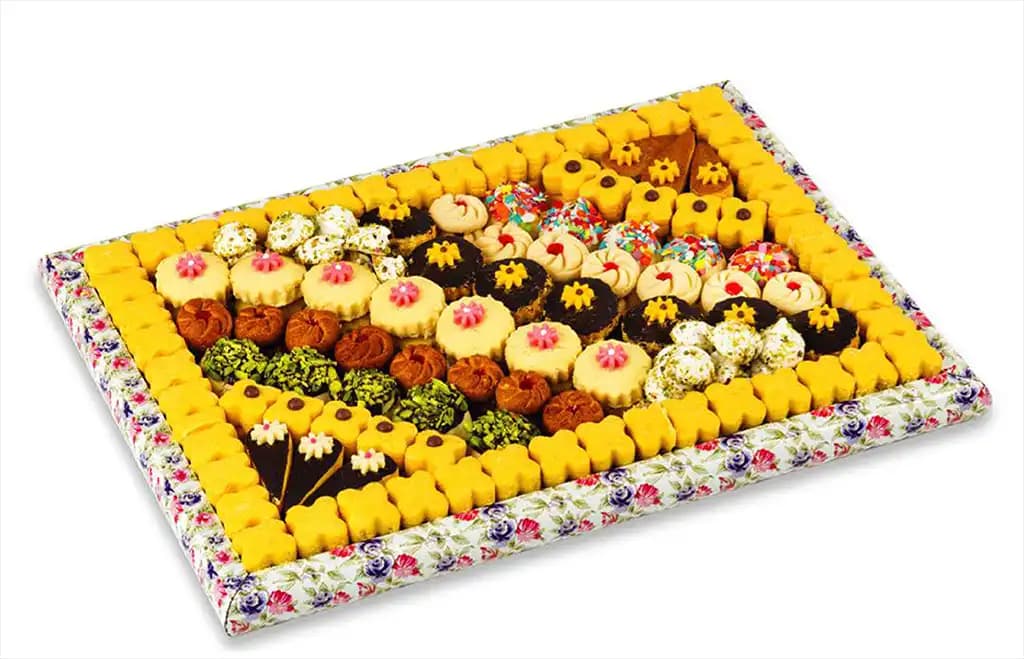 شیرینی خانگی مربع