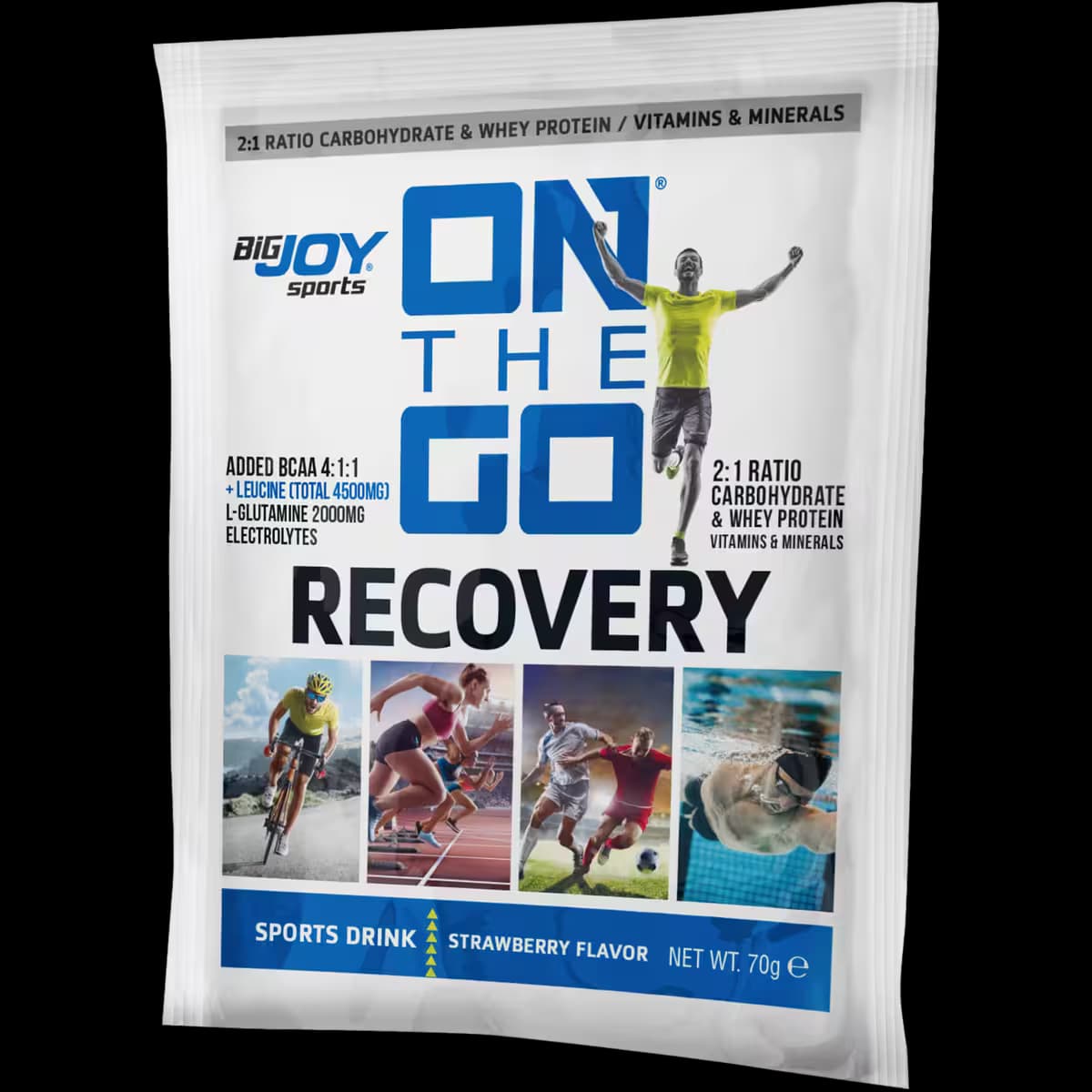 🍓 ریکاوری دیکتلون On The Go Recovery – طعم توت فرنگی