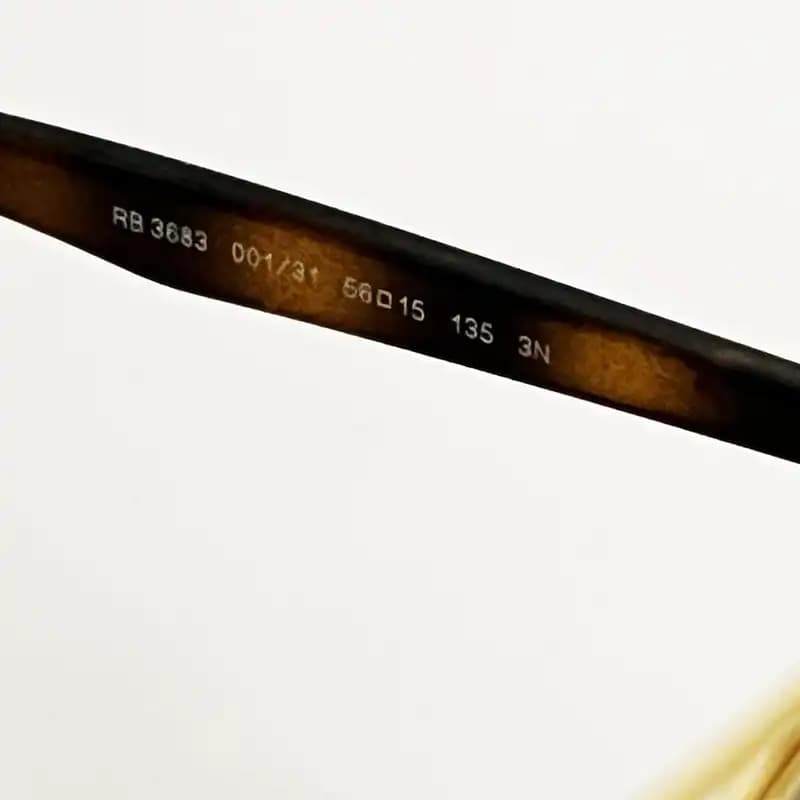 عینک آفتابی ریبن RayBan مدل RB3683 001/31 — تصویر ۲