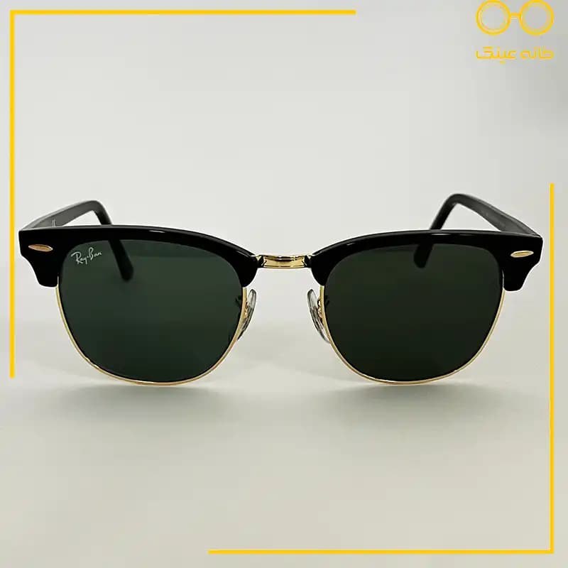 عینک آفتابی ریبن RayBan مدل RB3016 CLUBMASTER W0365 3N — تصویر ۴
