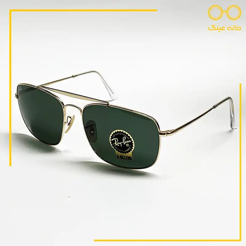 عینک آفتابی مردانه ریبن RayBan مدل RB3560 THE COLONEL 001